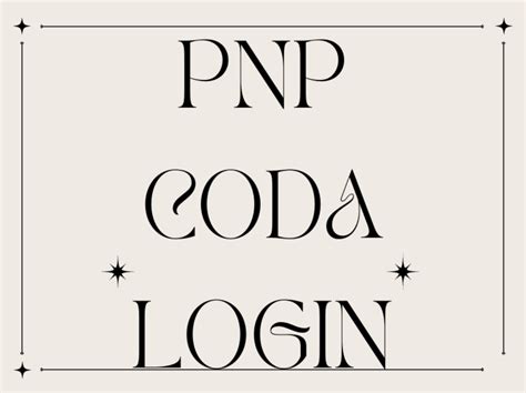 coda login.